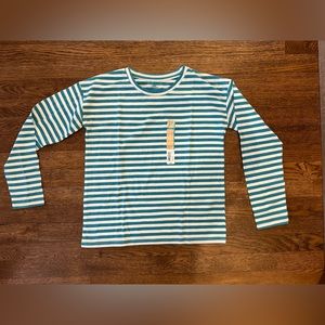 Striped long sleeve shirt